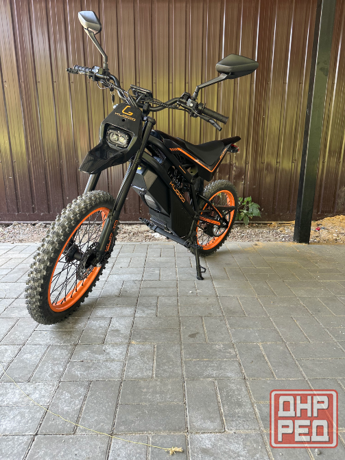 Электро мотоцикл kugoo wish 02 pro black Донецк - изображение 1