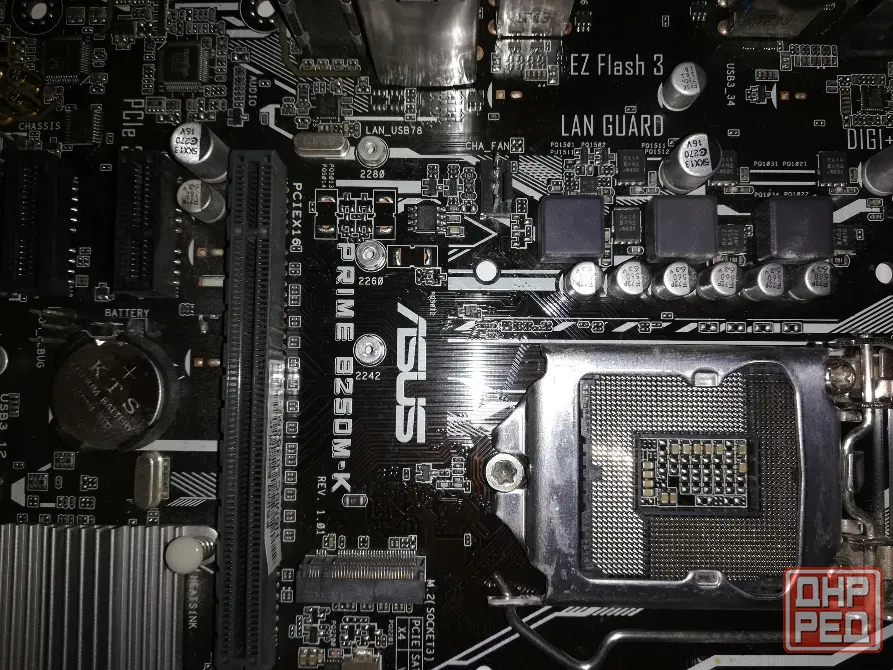 Материнская плата asus prime B250M-K под core i7 7 и 6 поколения Донецк - изображение 3
