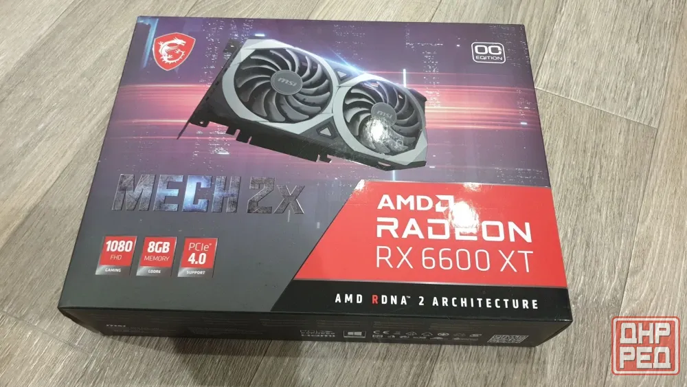 Видеокарта MSI AMD Radeon RX 6600 MECH 2 Донецк - изображение 1