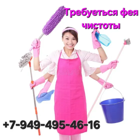 Требуеться фея чистоты Донецк