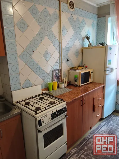 Аренда 1-Комнатной Квартиры в Кировском районе - микрорайон Текстильщик - Вода Согласно Графика. Донецк - изображение 4