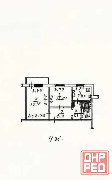 Продажа 2 комн. квартиры, ул. Полоцкая (ориентир Караван, Гимназия 122) Донецк - изображение 8