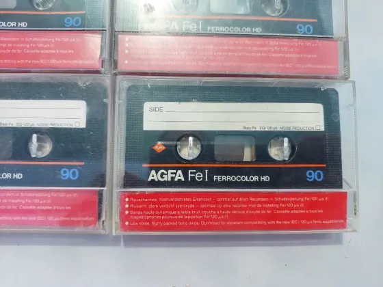 Аудиокассета AGFA Fe1 Ferrocolor HD, 90 мин Донецк