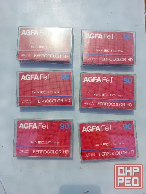 Аудиокассета AGFA Fe1 Ferrocolor HD, 90 мин Донецк - изображение 3