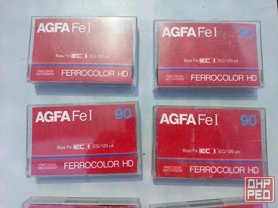 Аудиокассета AGFA Fe1 Ferrocolor HD, 90 мин Донецк - изображение 6