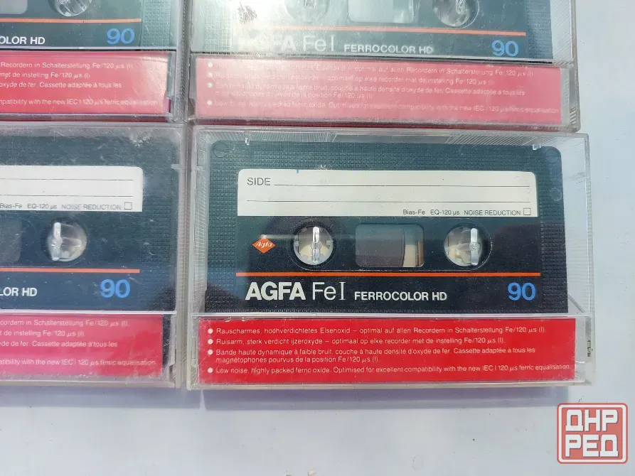 Аудиокассета AGFA Fe1 Ferrocolor HD, 90 мин Донецк - изображение 1