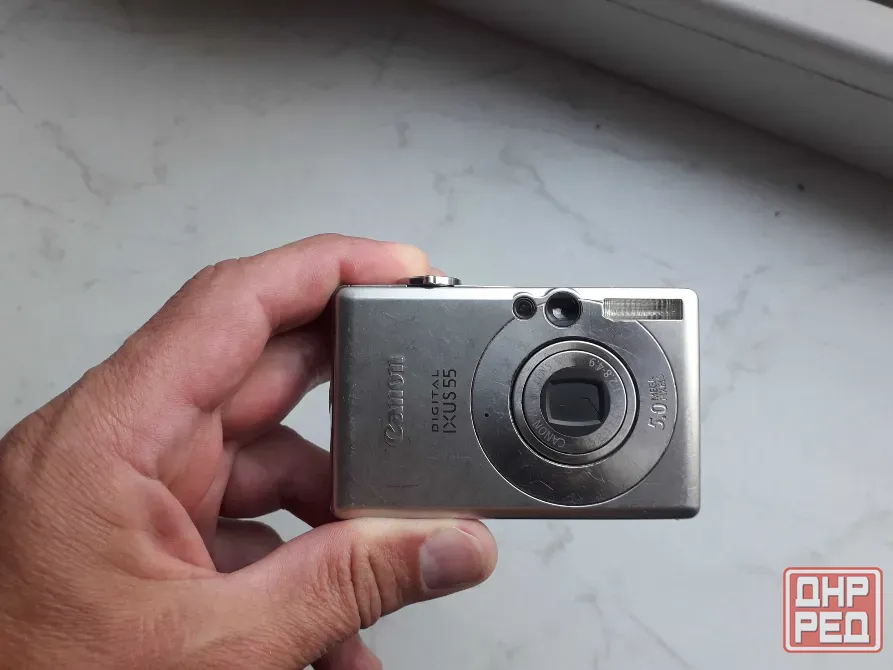 Легендарный Canon IXUS 55 металл Донецк - изображение 2