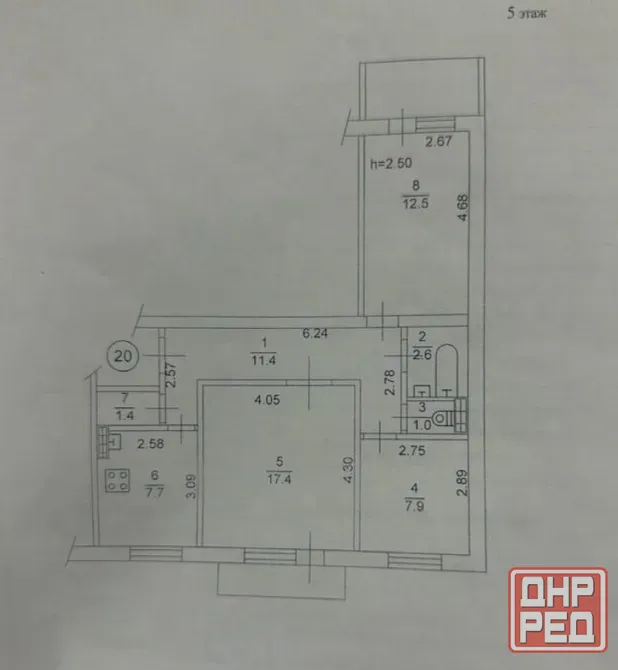 Продажа 3х комнатной квартиры в Пролетарском районе Донецк - изображение 8