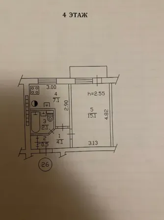 Продажа 1 комнатной квартиры, в Буденновском районе Донецк