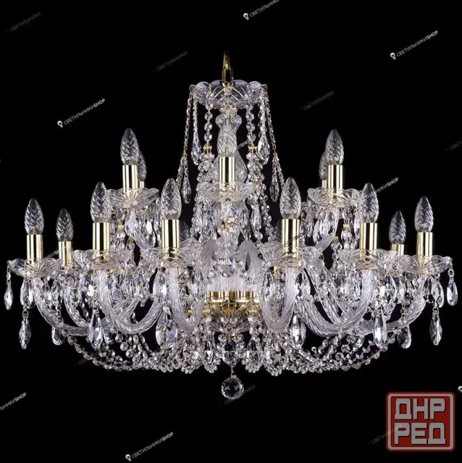 продаю чешскую люстру Bohemia Ivele Crystal Донецк - изображение 1