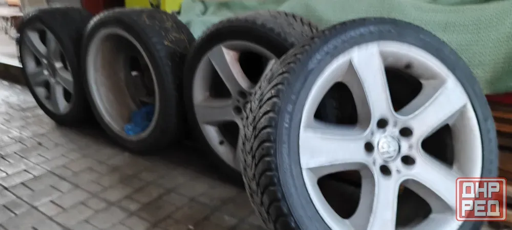 BMW Шины шипованые R19 на литых дисках Донецк - изображение 1