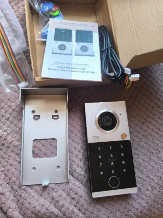 видеодомофон Tuya SmartLife WiFi RFID, отпечаток пальца, дисплей с погодой, сигнализация Донецк