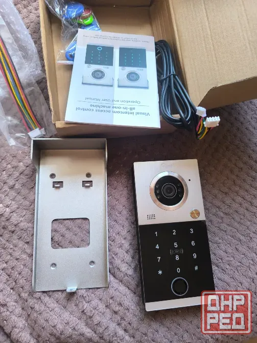 видеодомофон Tuya SmartLife WiFi RFID, отпечаток пальца, дисплей с погодой, сигнализация Донецк - изображение 4
