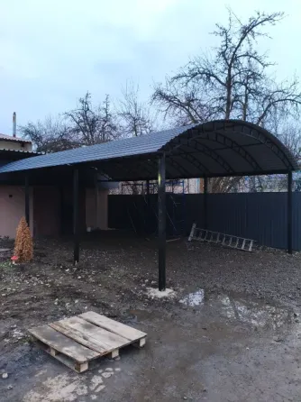 Навесы, заборы, ворота. Изготовление металлоконструкций любой сложности Донецк