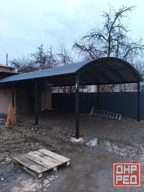 Навесы, заборы, ворота. Изготовление металлоконструкций любой сложности Донецк - изображение 4