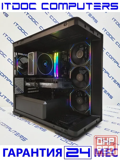 Игровой пк Ryzen 7 7800X3D/32GB/1TB/RTX 5070 Донецк - изображение 1