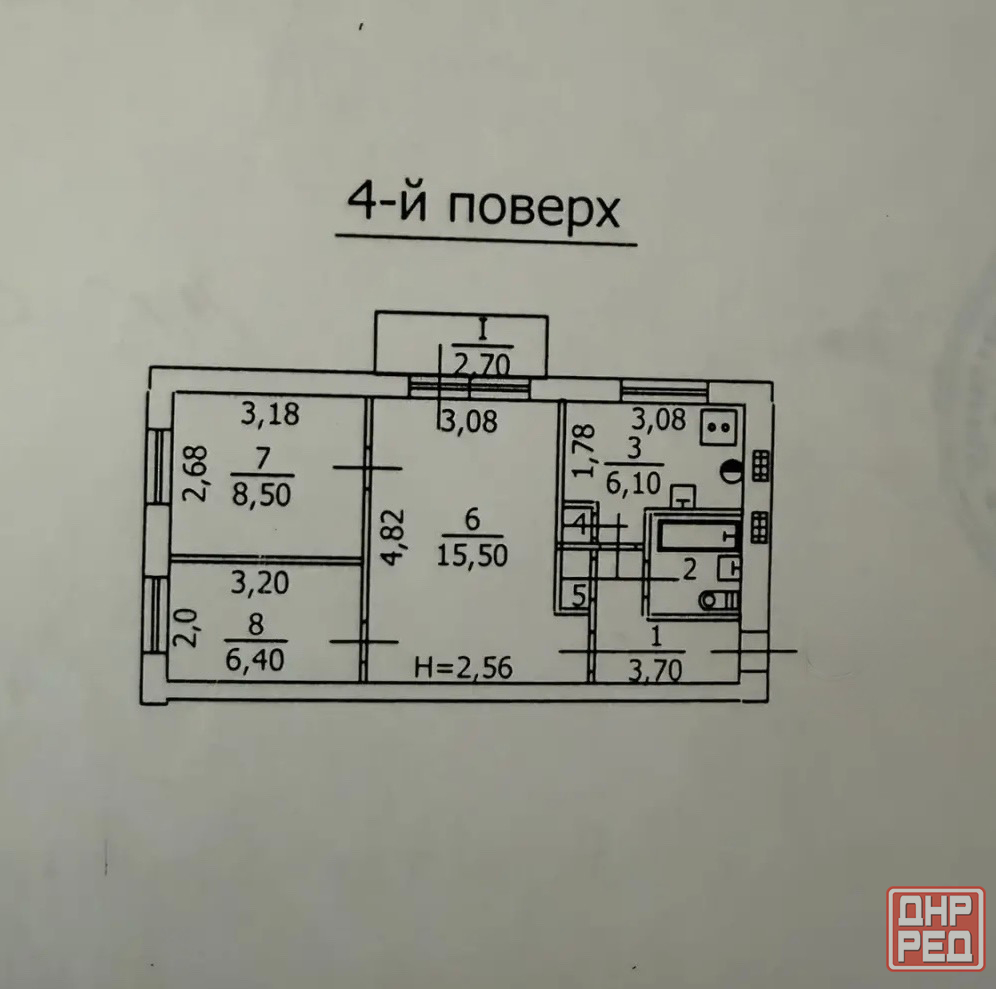 3-квартира остановка Бутовский поворот торг Макеевка - изображение 8