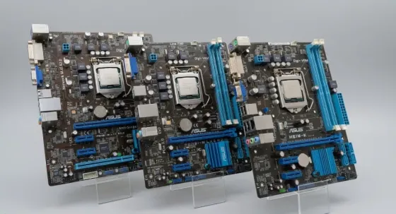 б/у материнская плата H61 LGA 1155! Донецк