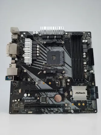 б/у Материнская плата ASRock B450M Pro4-F (AM4) Донецк