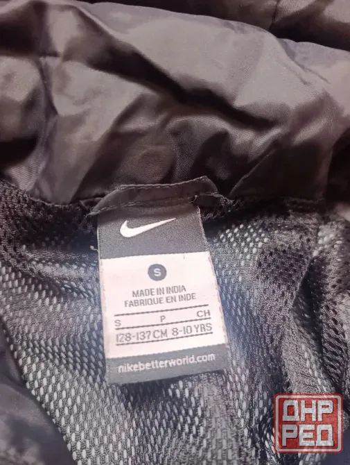 Ветровки NIKE черные (L,S) Донецк - изображение 3