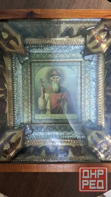 Иконы Богородица, Николай, Михаил и др. в киоте Донецк - изображение 4