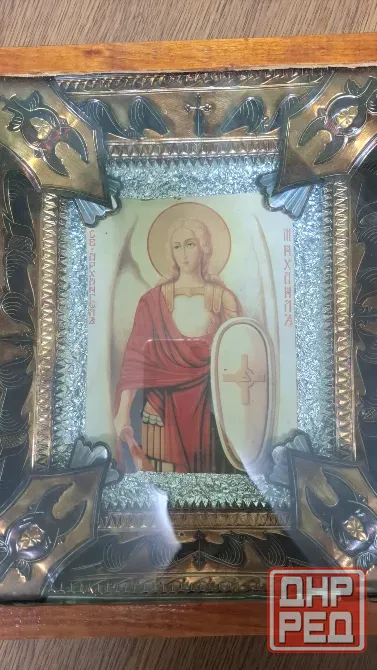 Иконы Богородица, Николай, Михаил и др. в киоте Донецк - изображение 3