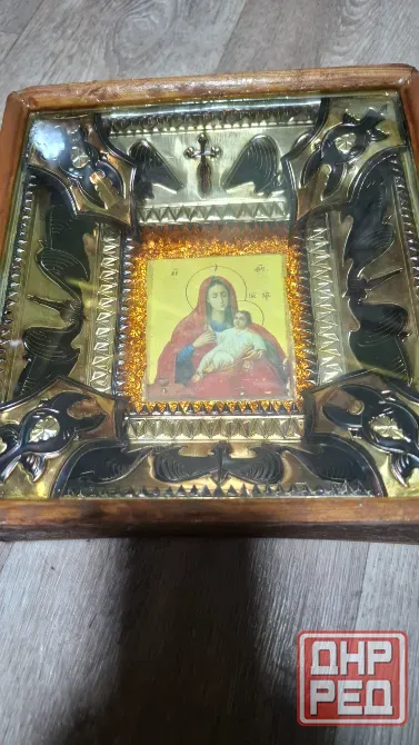 Иконы Богородица, Николай, Михаил и др. в киоте Донецк - изображение 6