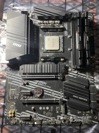 Игровой комплект MSI B550 A-PRO + Ryzen 5700X3D + Kingston FURY Renegade DDR4 3600MT/s Торез