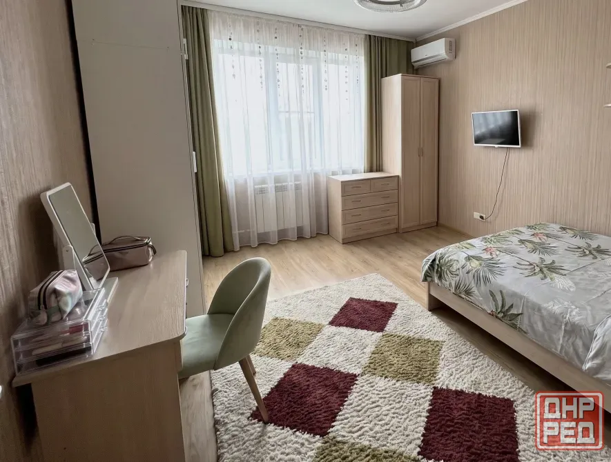 1-комнатная квартира в донецке (37м²) на длительный срок Донецк - изображение 1