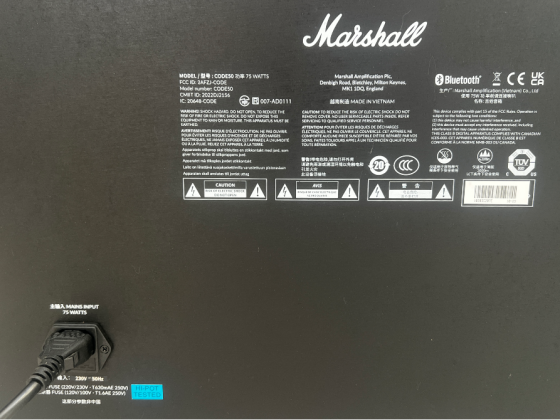 Гитарный комбоусилитель Marshal Code50 Донецк