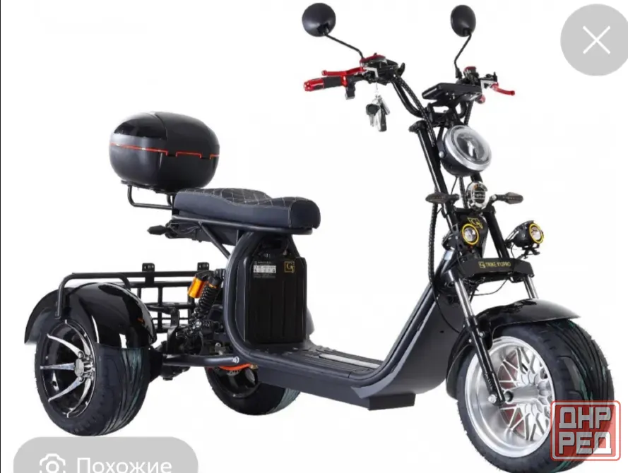 Электроскутер GT X12 Pro Trike Макеевка - изображение 4