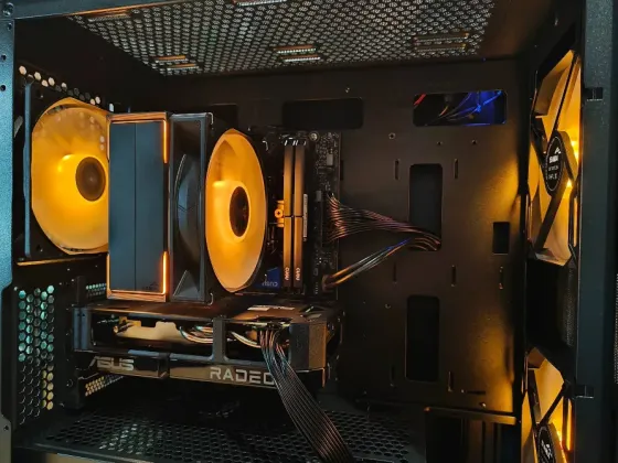 Игровой компьютер на RX9060XT 16gb Донецк