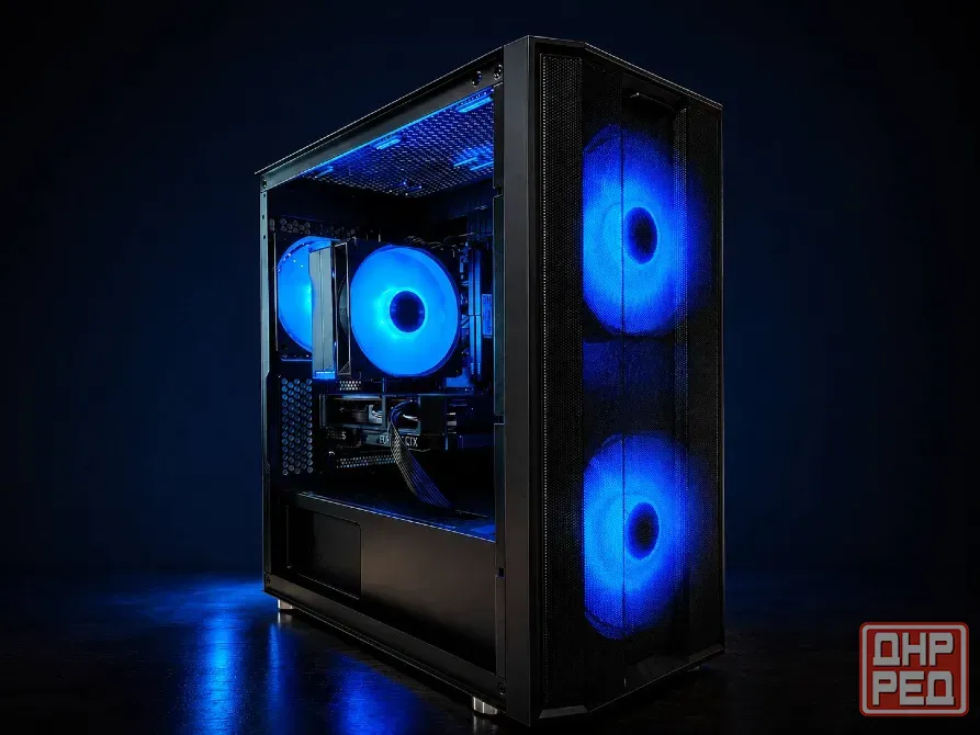 Игровой компьютер на RX9060XT 16gb Донецк - изображение 1