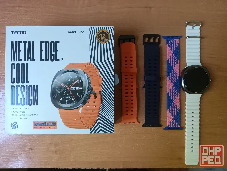 Продам смарт часы Tecno watch neo Донецк - изображение 1
