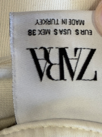 Худи белое Zara Донецк