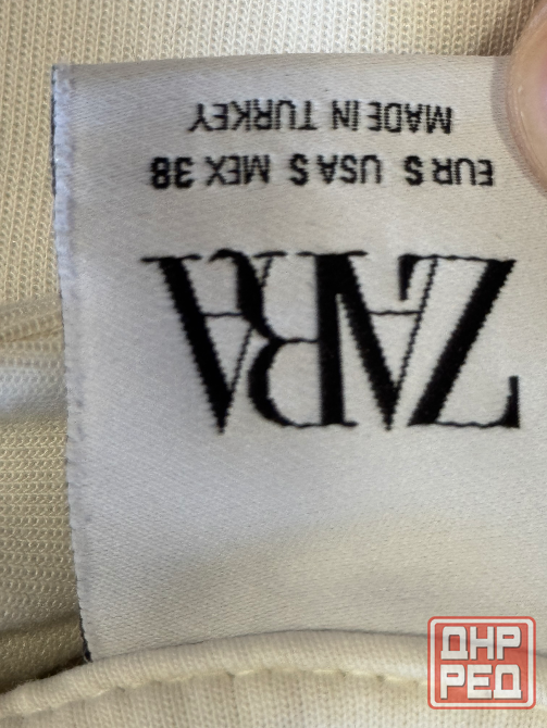 Худи белое Zara Донецк - изображение 2