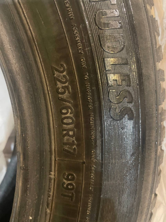 4 зимние шины 225/60 R17 NITTO-Япония Донецк