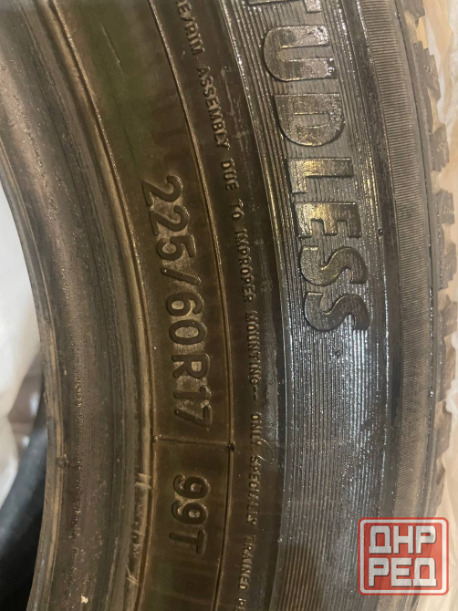 4 зимние шины 225/60 R17 NITTO-Япония Донецк - изображение 3