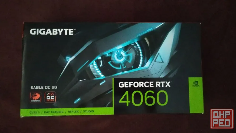 NVIDIA RTX 4060 Gigabyte EAGLE OC 8G Донецк - изображение 1