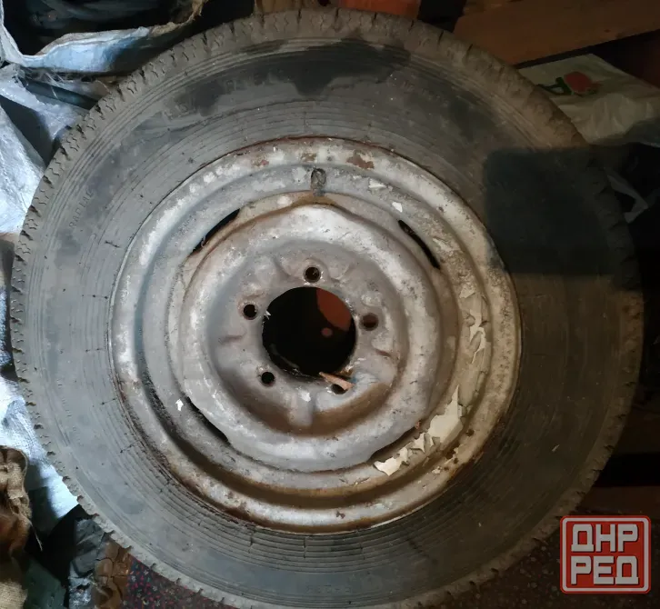 Диск с покрышкой,колесо,ваз,победа Донецк - изображение 3