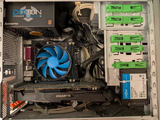 Cистемный блок i5-3470, GTX 1070 8GB, 16gb ddr3 Донецк