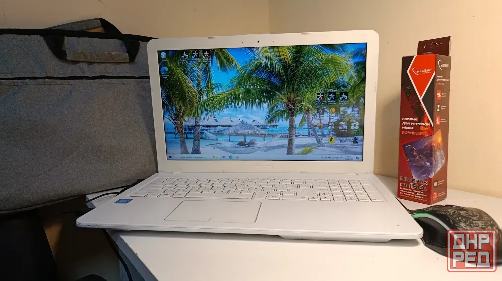 Эксклюзивный белый ноутбук Asus для офиса в идеале Донецк - изображение 2