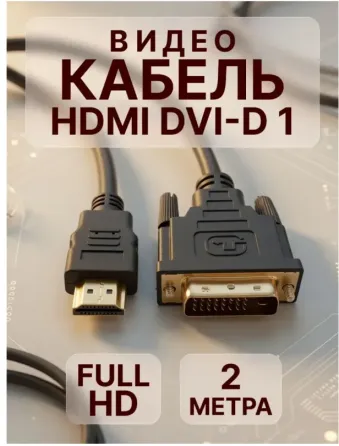 Кабель HDMI DVI-D 1.5 м c Донецк