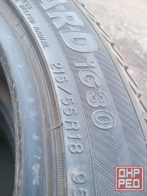 Продаю зимнюю резину 215 55 18 Донецк - изображение 2