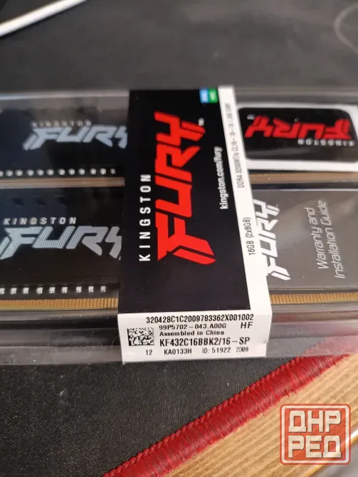 Оперативная память ddr4 2х8 16gb Макеевка - изображение 1