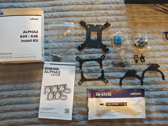 Система охлаждения ZALMAN ALPHA2 A36 черная б/у Макеевка