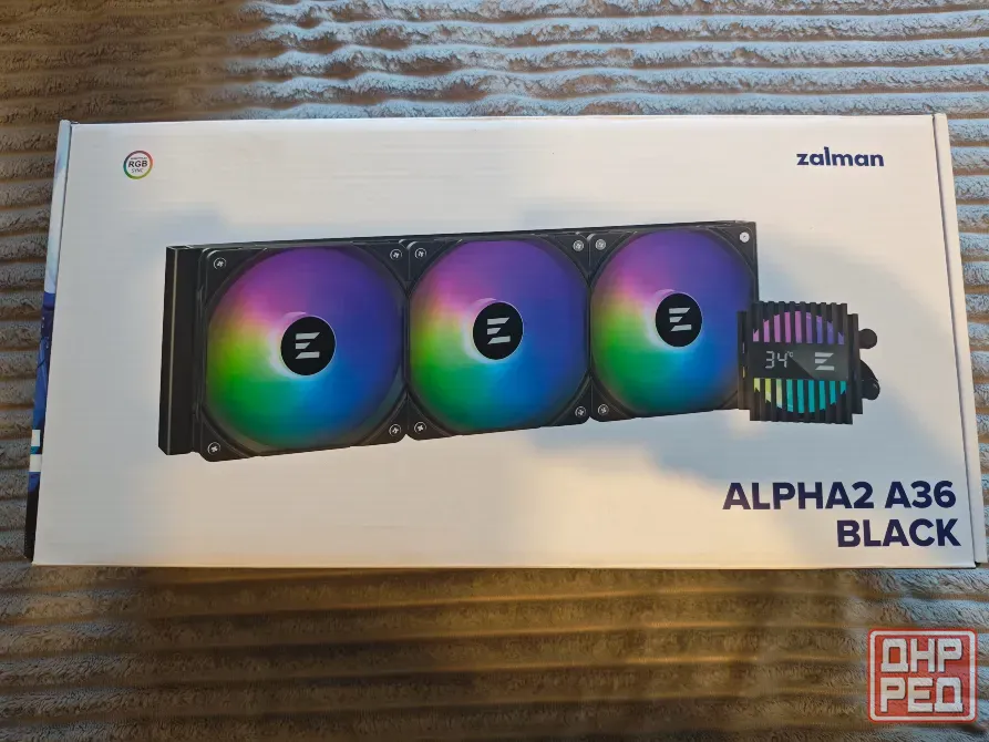 Система охлаждения ZALMAN ALPHA2 A36 черная б/у Макеевка - изображение 1