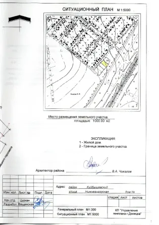 Продажа Земельного Участка - 10 соток Приватизированной Земли-Куйбышевский район Донецк