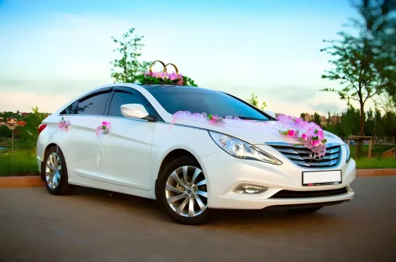 Аренда Авто На Свадьбу Соната от 700р./час (Hyundai Sonata Панорама) Мариуполь