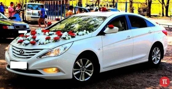 Аренда Авто На Свадьбу Соната от 700р./час (Hyundai Sonata Панорама) Мариуполь